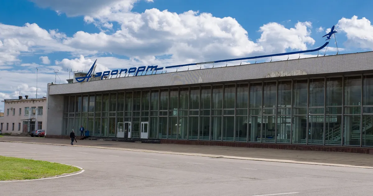Донское — вид аэропорта